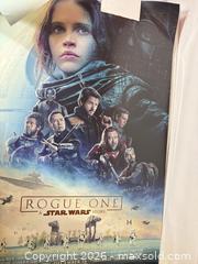 MaxSold Auction: Star Wars Posters and Multicolor RGB Lightsaber Prop - Sunnyvale (California, USA) SELLER MANAGED Reseller Online Auction - Reseda Drive