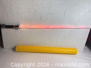 MaxSold Auction: Star Wars Posters and Multicolor RGB Lightsaber Prop - Sunnyvale (California, USA) SELLER MANAGED Reseller Online Auction - Reseda Drive