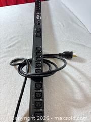 MaxSold Auction: Tripp Lite 1U Rackmount Managed Network PDU, IEC C13 Outlets - Sunnyvale (California, USA) SELLER MANAGED Reseller Online Auction - Reseda Drive