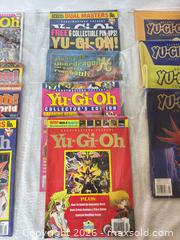 MaxSold Auction: Yu-Gi-Oh Magazines - More Than 10 (Beckett & Ghostmasters) - Sunnyvale (California, USA) SELLER MANAGED Reseller Online Auction - Reseda Drive