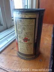 MaxSold Auction: Red Indian motor oil can  - Central Frontenac (Godfrey) (Ontario, Canada) SELLER MANAGED Downsizing Online Auction - Moore Road