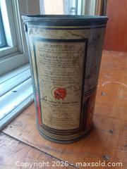 MaxSold Auction: Red Indian motor oil can  - Central Frontenac (Godfrey) (Ontario, Canada) SELLER MANAGED Downsizing Online Auction - Moore Road