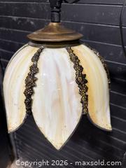 MaxSold Auction: Antique Victorian Style Slag Green Lotus Lamp - Hatboro (Pennsylvania, USA) PARTNER MANAGED Estate Sale Online Auction - Jacksonville Road