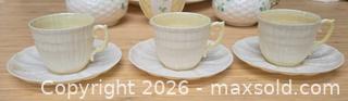 MaxSold Auction: Belleek Irish China Teapot, Creamer, Sugar, and More - Hatboro (Pennsylvania, USA) PARTNER MANAGED Estate Sale Online Auction - Jacksonville Road