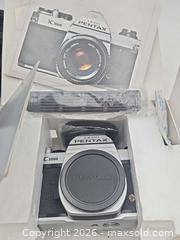 MaxSold Auction: Pentax k1000 camer, lens,case - Hatboro (Pennsylvania, USA) PARTNER MANAGED Estate Sale Online Auction - Jacksonville Road