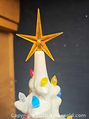 MaxSold Auction: Vintage ceramic Christmas tree,  Waterford ornament  - Hatboro (Pennsylvania, USA) PARTNER MANAGED Estate Sale Online Auction - Jacksonville Road