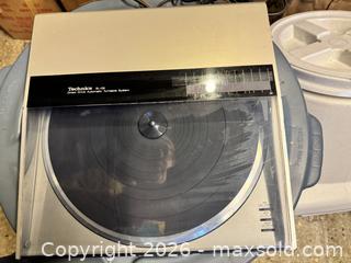 MaxSold Auction: Technics SL-06 Direct Drive Turntable — 33/45 RPM - Cambridge (Massachusetts, USA) SELLER MANAGED Moving Online Auction - Hamilton Street