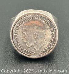 MaxSold Auction: 1919 Silver Coin Ring Size 5.5 - Esquimalt (British Columbia, Canada) PARTNER MANAGED Reseller Online Auction -  Lampson Street