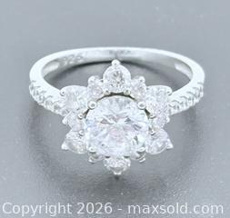 MaxSold Auction: 925 Sterling Silver Flower Ring Size 7 - Esquimalt (British Columbia, Canada) PARTNER MANAGED Reseller Online Auction -  Lampson Street