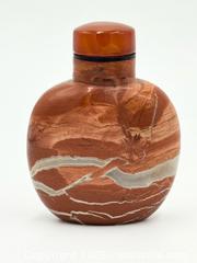 MaxSold Auction: Chinese Carved Jasper Snuff Bottle 3” - Esquimalt (British Columbia, Canada) PARTNER MANAGED Reseller Online Auction -  Lampson Street