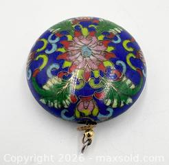 MaxSold Auction: Cloisonné Pendant  - Esquimalt (British Columbia, Canada) PARTNER MANAGED Reseller Online Auction -  Lampson Street