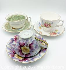 MaxSold Auction: Fine China Teacups and Saucers - Esquimalt (British Columbia, Canada) PARTNER MANAGED Reseller Online Auction -  Lampson Street