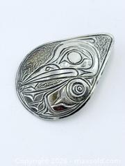 MaxSold Auction: First Nations Raven Sterling Silver Pendant 4.91g - Esquimalt (British Columbia, Canada) PARTNER MANAGED Reseller Online Auction -  Lampson Street