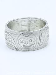 MaxSold Auction: First Nations Sterling Silver Ring Size 7.5 - Esquimalt (British Columbia, Canada) PARTNER MANAGED Reseller Online Auction -  Lampson Street