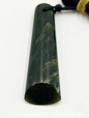 MaxSold Auction: Green Stone M?ori Pendant - Esquimalt (British Columbia, Canada) PARTNER MANAGED Reseller Online Auction -  Lampson Street