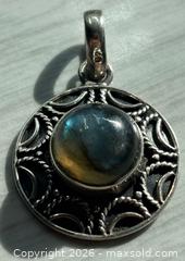MaxSold Auction: Labradorite 925 Sterling Silver Pendant  - Esquimalt (British Columbia, Canada) PARTNER MANAGED Reseller Online Auction -  Lampson Street