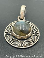 MaxSold Auction: Labradorite 925 Sterling Silver Pendant  - Esquimalt (British Columbia, Canada) PARTNER MANAGED Reseller Online Auction -  Lampson Street