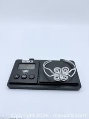 MaxSold Auction: Large Sterling Silver Ornate Cuff Bracelet 20g - Esquimalt (British Columbia, Canada) PARTNER MANAGED Reseller Online Auction -  Lampson Street