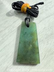 MaxSold Auction: Maori Green Stone Jade Pendant  - Esquimalt (British Columbia, Canada) PARTNER MANAGED Reseller Online Auction -  Lampson Street