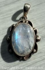 MaxSold Auction: Moonstone 925 Sterling Silver Pendant  - Esquimalt (British Columbia, Canada) PARTNER MANAGED Reseller Online Auction -  Lampson Street
