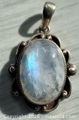 MaxSold Auction: Moonstone 925 Sterling Silver Pendant  - Esquimalt (British Columbia, Canada) PARTNER MANAGED Reseller Online Auction -  Lampson Street