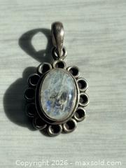 MaxSold Auction: Moonstone 925 Sterling Silver Pendant  - Esquimalt (British Columbia, Canada) PARTNER MANAGED Reseller Online Auction -  Lampson Street