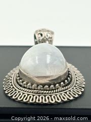 MaxSold Auction: Moonstone set in 925 Sterling Silver Teardrop Pendant 17g - Esquimalt (British Columbia, Canada) PARTNER MANAGED Reseller Online Auction -  Lampson Street