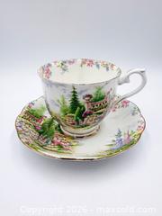 MaxSold Auction: Royal Albert Garden Teacup and Saucer - Esquimalt (British Columbia, Canada) PARTNER MANAGED Reseller Online Auction -  Lampson Street