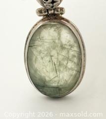 MaxSold Auction: Rutilated Quartz 925 Sterling Silver Pendant 2” - Esquimalt (British Columbia, Canada) PARTNER MANAGED Reseller Online Auction -  Lampson Street