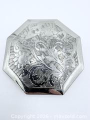 MaxSold Auction: Sterling Silver Compact 3”  - Esquimalt (British Columbia, Canada) PARTNER MANAGED Reseller Online Auction -  Lampson Street