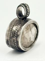 MaxSold Auction: Sterling Silver Rutilated Quartz Pendant 1” - Esquimalt (British Columbia, Canada) PARTNER MANAGED Reseller Online Auction -  Lampson Street