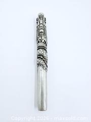 MaxSold Auction: Tibetan silver Cig Holder  - Esquimalt (British Columbia, Canada) PARTNER MANAGED Reseller Online Auction -  Lampson Street