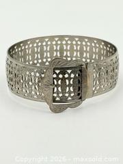 MaxSold Auction: Victorian Silver Buckle Bracelet 20g - Esquimalt (British Columbia, Canada) PARTNER MANAGED Reseller Online Auction -  Lampson Street