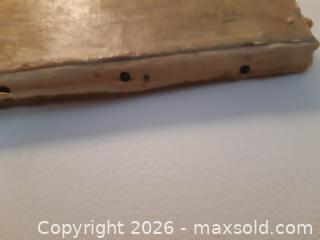 MaxSold Auction: ANTIQUE UNFRAMED OIL ON CANVAS PAINTING OF SHIPS AT SEA,WORN, SIGNED - Ottawa (Ontario, Canada) SELLER MANAGED Downsizing Online Auction - Maxime Street