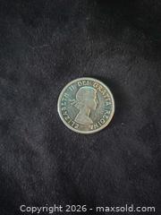 MaxSold Auction: 1963 Silver Canada Coin  - Loyalist (Ontario, Canada) SELLER MANAGED Downsizing Online Auction - Somerset Drive