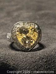 MaxSold Auction: Citrine Ring - Loyalist (Ontario, Canada) SELLER MANAGED Downsizing Online Auction - Somerset Drive