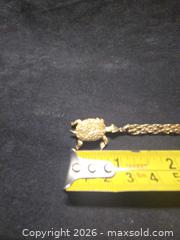 MaxSold Auction: Vintage Turtle Necklace  - Loyalist (Ontario, Canada) SELLER MANAGED Downsizing Online Auction - Somerset Drive