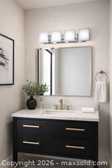 MaxSold Auction: Paris wall mount four light fixture  (New in the original sealed packaging) - Toronto (Ontario, Canada) SELLER MANAGED Reseller Online Auction - Magnetic Drive