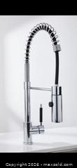 MaxSold Auction: The Monaco Spring Pull-Down Kitchen Faucet – Modern Precision in Polished Chrome  (New in the original sealed packaging) - Toronto (Ontario, Canada) SELLER MANAGED Reseller Online Auction - Magnetic Drive