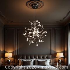 MaxSold Auction: Whimsical crystal light fixture (New in the original sealed packaging) - Toronto (Ontario, Canada) SELLER MANAGED Reseller Online Auction - Magnetic Drive