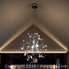 MaxSold Auction: Whimsical crystal light fixture (New in the original sealed packaging) - Toronto (Ontario, Canada) SELLER MANAGED Reseller Online Auction - Magnetic Drive