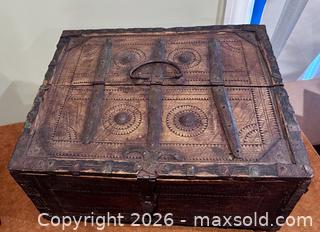 MaxSold Auction: Indian Dowry Box and Puzzle Boxes & More  - Douglas (Massachusetts, USA) PARTNER MANAGED Estate Sale Online Auction - Southwest Main Street