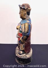 MaxSold Auction: Large Polychrome Wood Dignitary - Douglas (Massachusetts, USA) PARTNER MANAGED Estate Sale Online Auction - Southwest Main Street