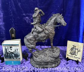 MaxSold Auction: Leonardo Rossi Brass Bronze sculpture - Douglas (Massachusetts, USA) PARTNER MANAGED Estate Sale Online Auction - Southwest Main Street