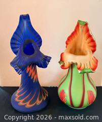 MaxSold Auction: Pair Essie Zareh Jack in the Pulpit Vases - Douglas (Massachusetts, USA) PARTNER MANAGED Estate Sale Online Auction - Southwest Main Street