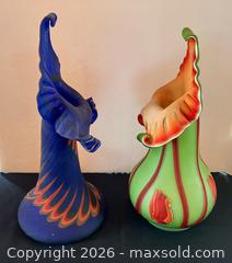 MaxSold Auction: Pair Essie Zareh Jack in the Pulpit Vases - Douglas (Massachusetts, USA) PARTNER MANAGED Estate Sale Online Auction - Southwest Main Street