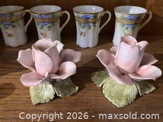 MaxSold Auction: Porcelain Floral Lot Including Limoges and Nippon - Douglas (Massachusetts, USA) PARTNER MANAGED Estate Sale Online Auction - Southwest Main Street