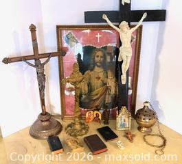 MaxSold Auction: Religious Items - Douglas (Massachusetts, USA) PARTNER MANAGED Estate Sale Online Auction - Southwest Main Street