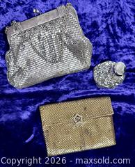 MaxSold Auction: Two Whiting & Davis Purses and Rosary Holder  - Douglas (Massachusetts, USA) PARTNER MANAGED Estate Sale Online Auction - Southwest Main Street