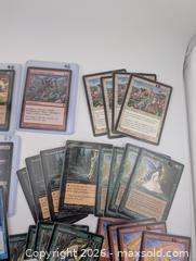 MaxSold Auction: Vintage Magic the Gathering -Great Playable Cards (50+cards)  - Langley (British Columbia, Canada) SELLER MANAGED Reseller Online Auction - 68 Avenue